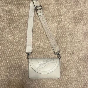 Light grey (goose) Christian louboutin cross body